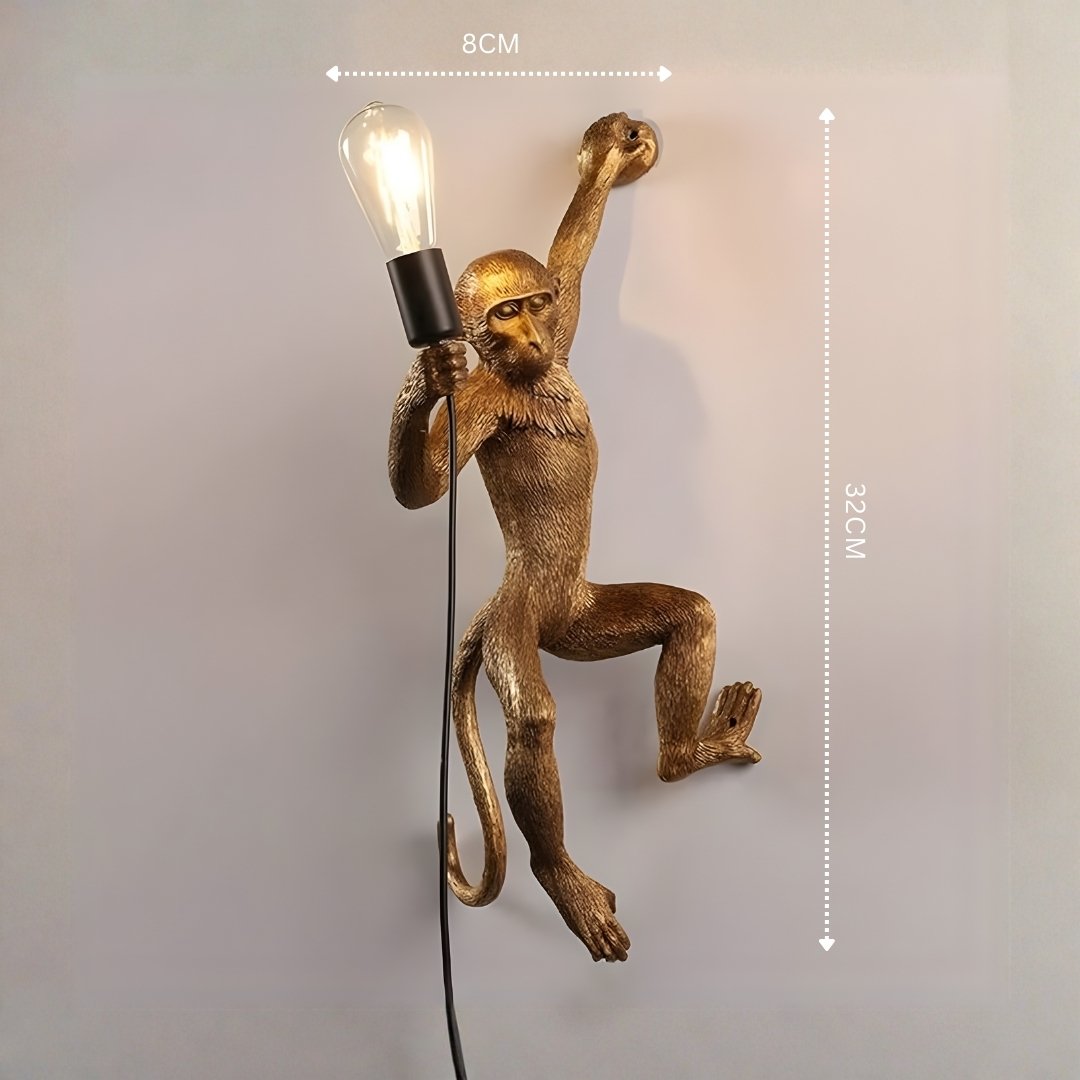 Vintage Monkey Lamps and Wall Lights