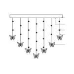 butterfly chandelier