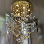 butterfly chandelier light