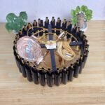 Gold Round Crystal Chandelier