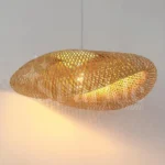 Modern Bamboo Pendant Light
