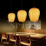 Modern Bamboo Pendant Light