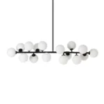 Modern 16 Light Rectangle Pendant Light