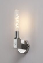 Belluno 1 Light Wall Light - Satin Nickel IP44 1