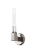 Belluno 1 Light Wall Light - Satin Nickel IP44