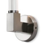 Belluno 1 Light Wall Light - Satin Nickel IP44 3