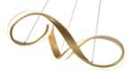 Conceptial 60cm Dimmable Pendant - Sand Gold LED 3