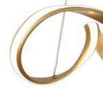 Conceptial 60cm Dimmable Pendant - Sand Gold LED 5